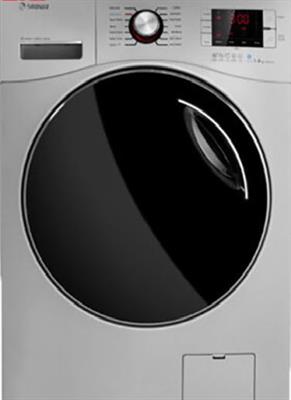 ماشین لباسشویی اسنوا مدل SWM-84508 ظرفیت 8 کیلوگرم تیتانیوم درب دودی