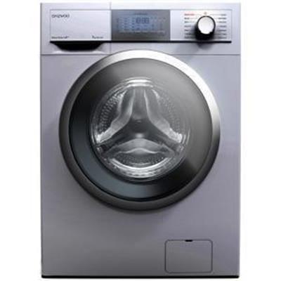 ماشین لباسشویی دوو سری کاریزما مدل DWK-8143 ظرفیت 8 کیلوگرم تیتانیوم پنل تیتانیوم درب کاوردار