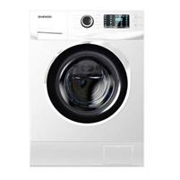 ماشین لباسشویی دوو سری Viva  مدل DWK-8240 ظرفیت 8 کیلوگرم سفید پنل سفید درب کاوردار