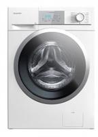 ماشین لباسشویی دوو سری کاریزما مدل DWK-8100 ظرفیت 8 کیلوگرم سفید درب سفید درب کاوردار