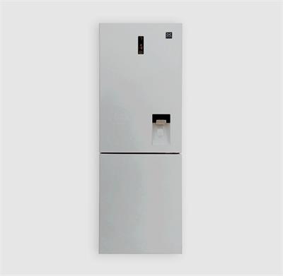 یخچال و فریزر دوو پایین 660 پلاس  استیل مدل D4BF-1077TI