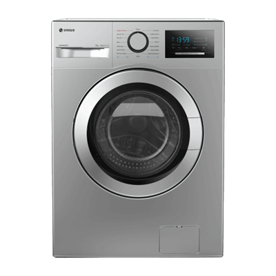 ماشین لباسشویی اسنوا مدل SWM-71204 ظرفیت 7 کیلوگرم سفید درب تیتانیوم