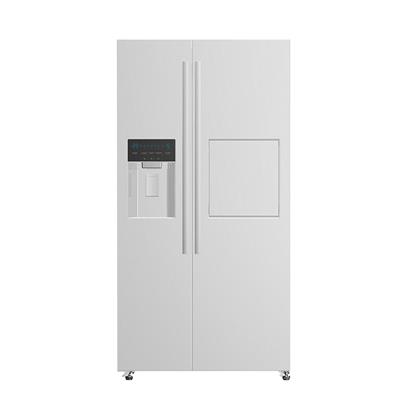 یخچال و فریزر سایدبای‌ساید متوسط پارامو سفید متالیک مدل D4S-3340MW