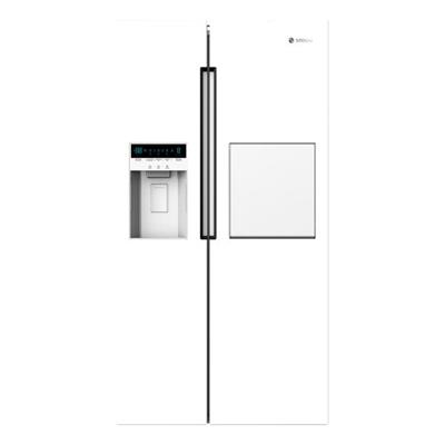 یخچال فریزر ساید بای‌ ساید اسنوا سری هارمونی سفید مدل      SN8-2340GW سفید متالیک