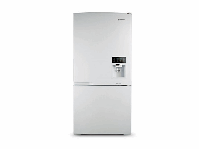 یخچال فریزر24 فوت پایین اسنوا سری SN4-0250LW سفید چرمی